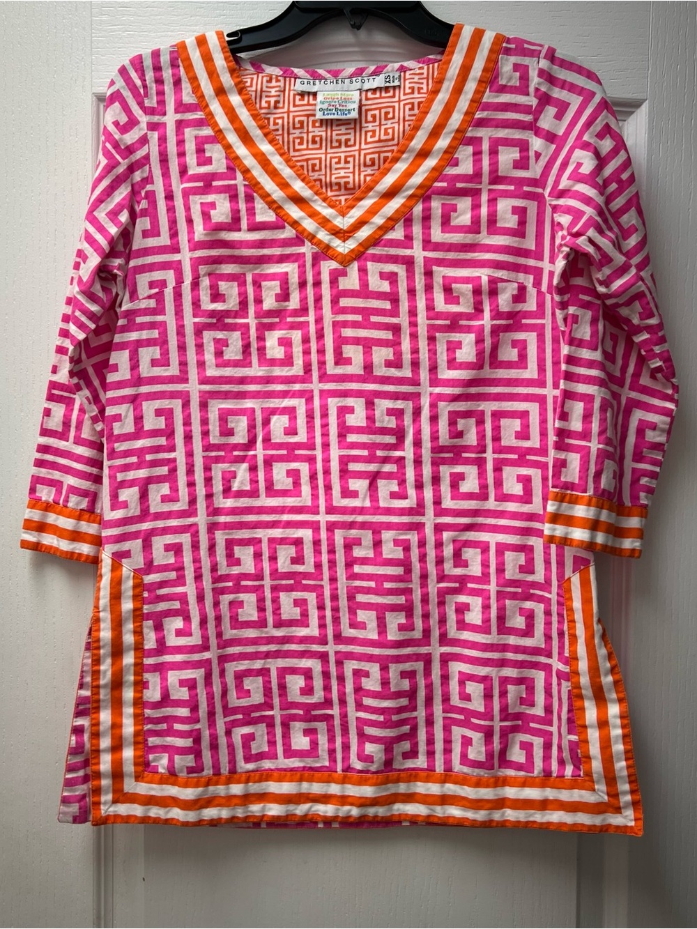 Gretchen Scott Tunic Beach Coverup Sz XS